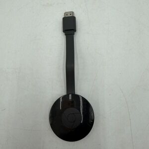 Google Chromecast Model NC2-6A5 HDMI Black 2nd Device Only
